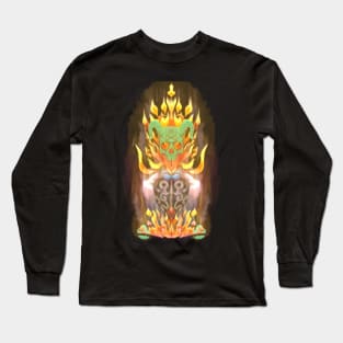 Autumn fire demon Long Sleeve T-Shirt